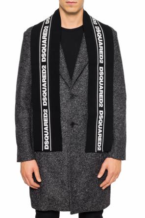 Logo-embroidered scarf, zdjęcie 2 Logo-embroidered scarf od Dsquared2